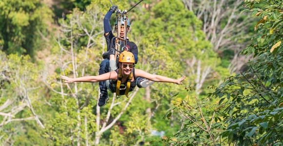 Phuket: Rainforest Eco Zipline Expedition