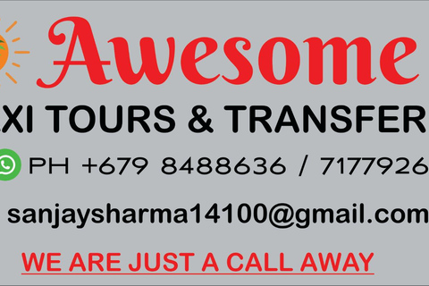 Odbiór z międzynarodowego lotniska Nadi