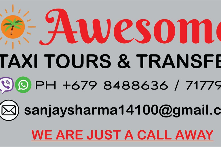 Odbiór z międzynarodowego lotniska Nadi