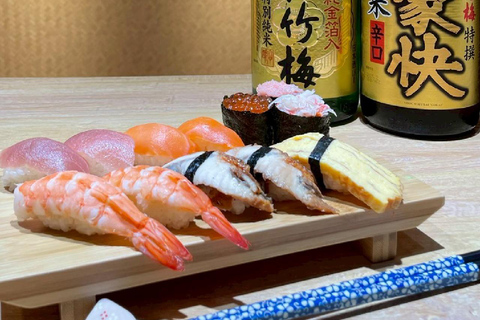 Kyoto: Sushi Making Experience in Kawaramachi (Standard)Sushi Making Experience