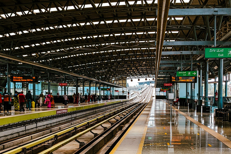 Esperienza di Bangalore - Tour serale della città e visita al mercato