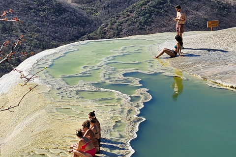 Hiking & Swimming at Hierve el Agua, Teotitlán & Mezcal Tour