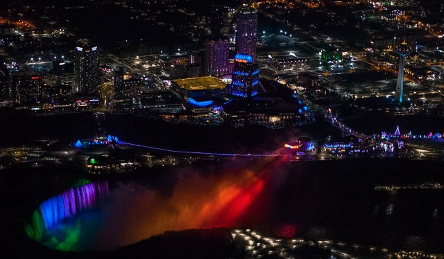 Visit Niagara Falls, Canada Nights & Lights Helicopter Experience in Niagara Falls, Ontario, Canada
