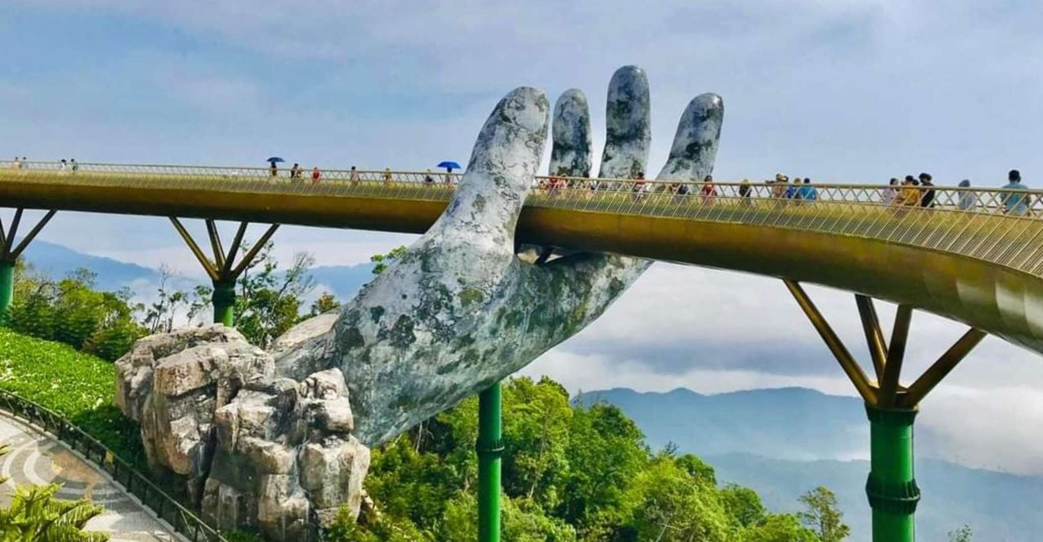 Private Tour to Golden Bridge -BaNa Hills From Chan May Port