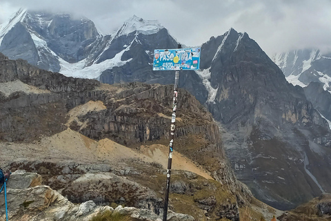 De Huaraz/Lima: Viagem de 1 dia ao Circuito do Monte Huayhuash