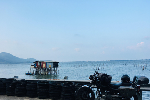 Passeio de motocicleta pela passagem de Hai Van saindo de Da Nang/Hoi An/Hue