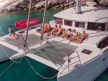 Heraklion: Dia Island Ultimate Katamaran-Kreuzfahrt mit Mahlzeit
