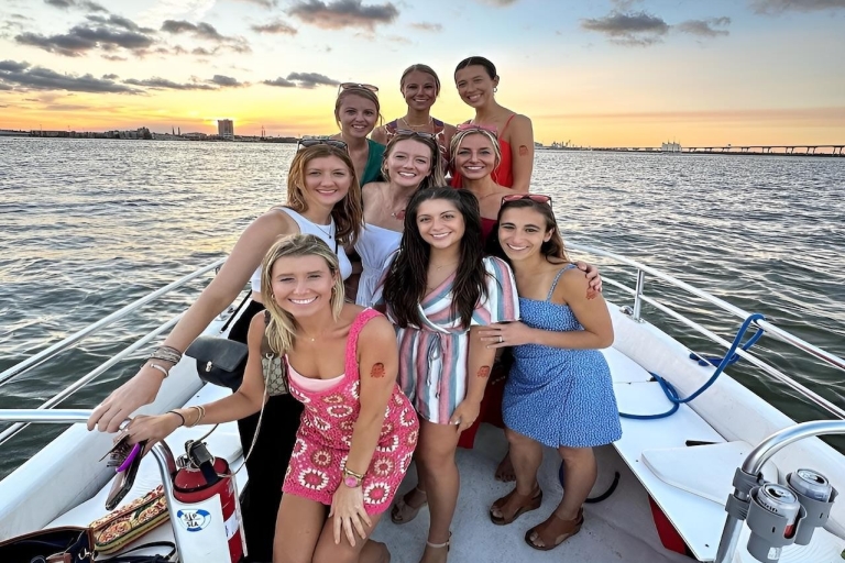 Charleston: Boat Charter Booze Cruise And Sunset Tours
