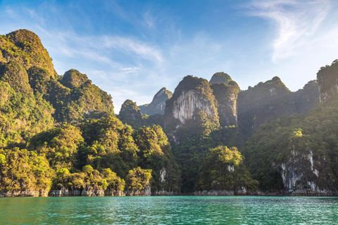 Khao Lak : Excursion au lac Cheow Lan avec déjeuner et prise en charge à l&#039;hôtel