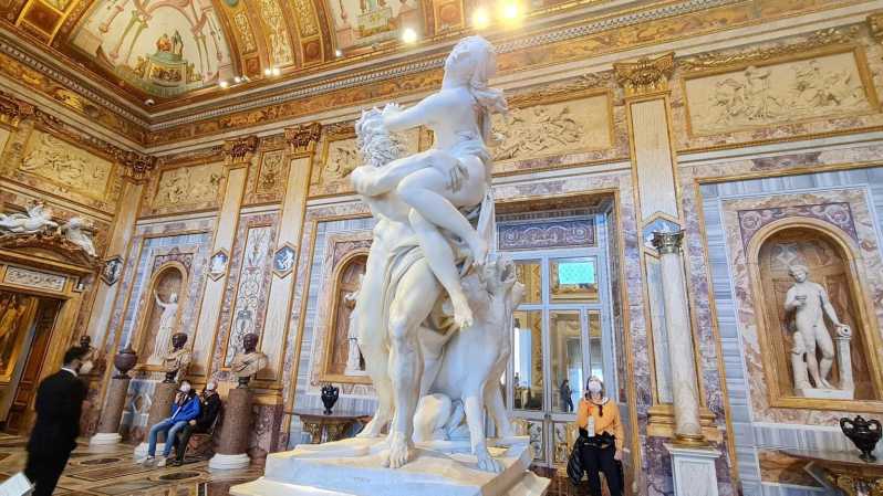Rome : Galerie Borghèse - Billet d'entrée à la file d'attente