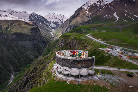 Tbilisi: Kazbegi, Kakheti, and Walking Tour with Wine