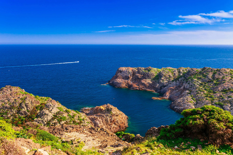 Roses: Excursión en catamarán por la Costa Brava con vistas submarinasDe Rosas