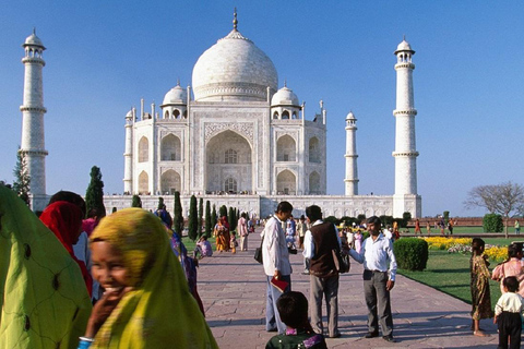 All Inclusive Sunrise Taj Mahal, Agra Fort Day Tour By Car Only Private Tour Guide Service