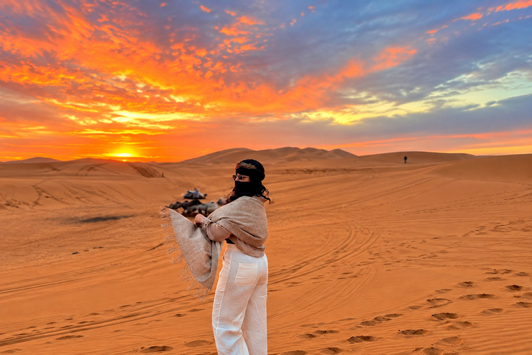 Fes to Marrakech: 4-Day Sahara Desert Tour & Camel Trek Private Sahara: 4-Day Luxury Tour & Guided 4x4 Adventure