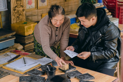 La campagne de Hué et l&#039;artisanat traditionnel : Aventure en moto