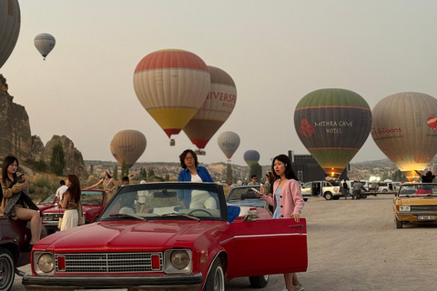 Kapadocja: sesja zdjęciowa z klasycznym samochodem