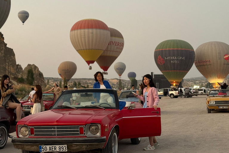 Kapadocja: sesja zdjęciowa z klasycznym samochodem