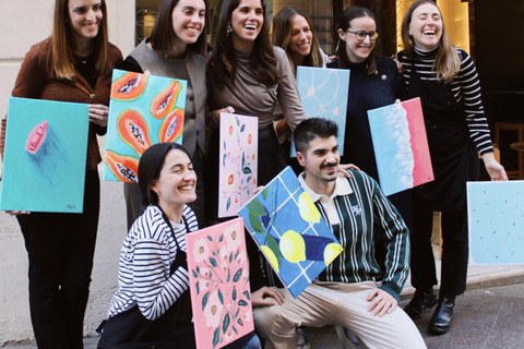 Alicante: Art Party - Paint, Sip & Fun
