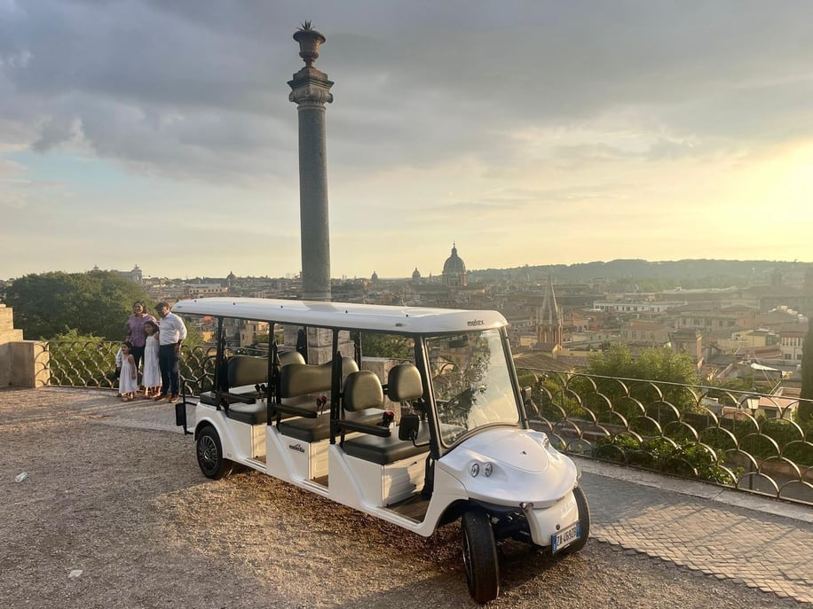 Rom: Private Sightseeingtour mit dem Golfwagen Rom: Private ...
