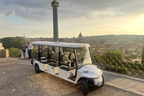 Rome : Visite touristique privée de la ville en voiturette de golf
