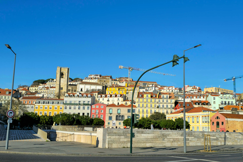 Lisbona: tour della città, storia e alfama 90 minuti in tuktuk