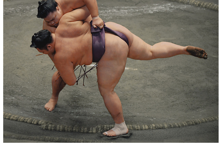 Tokyo:Premium Authentic Sumo Morning Training Experience
