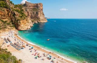 Ab Valencia: Strandausflug nach Cala del Moraig & optionale Wanderung