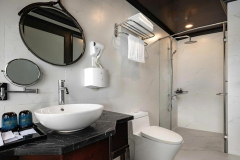 Hanoi: 2-Day Ha Long &amp; Lan Ha Bay 5-Star Boat with Balcony