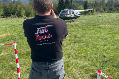 TOUR TURÍSTICO EN HELICÓPTERO DE UN DÍA POR ZAKOPANE DESDE CRACOVIA