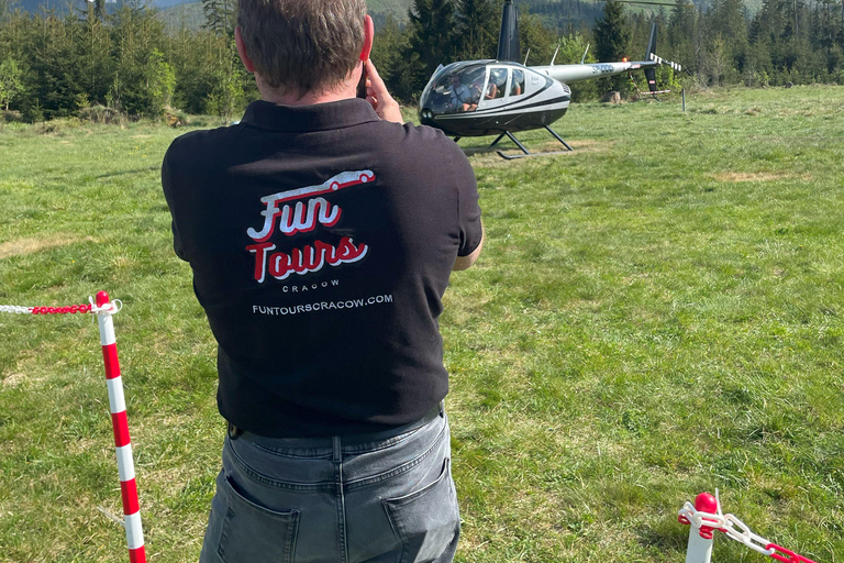 TOUR TURÍSTICO EN HELICÓPTERO DE UN DÍA POR ZAKOPANE DESDE CRACOVIA