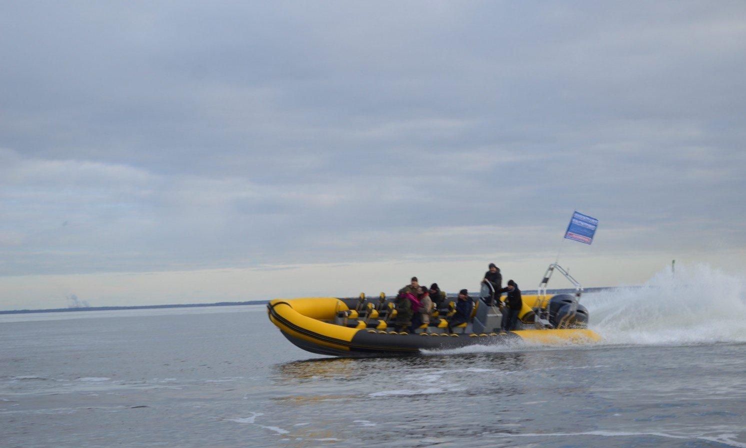 Schnellbootfahrt rund um Sète