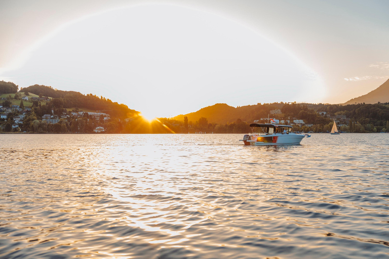 Lake Lucerne: Private Luxury Boat Cruise