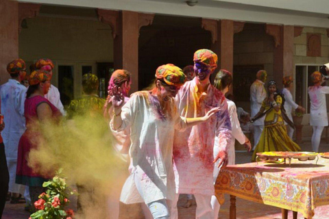 Celebrate Holi with Locals in Jaipur Celebrate Holi with local family in Jaipur