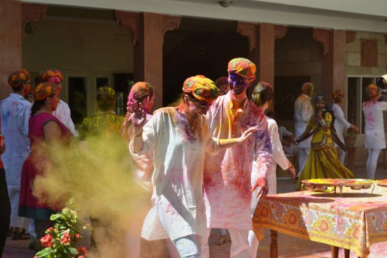 Celebrate Holi with Locals in Jaipur Celebrate Holi with local family in Jaipur