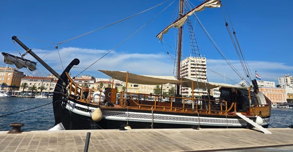 From Zadar: Pirate-Style Half-Day Tour to Kukljica with Food