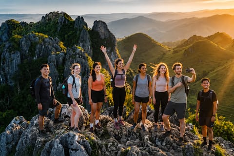 Cebu: Osmeña Peak Sunrise & Kawasan Falls Canyoneering - Image 2