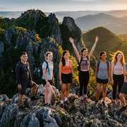 Cebu: Osmeña Peak Sunrise & Kawasan Falls Canyoneering Cebu: Osmeña Peak Sunrise & Kawasan Falls Canyoneering