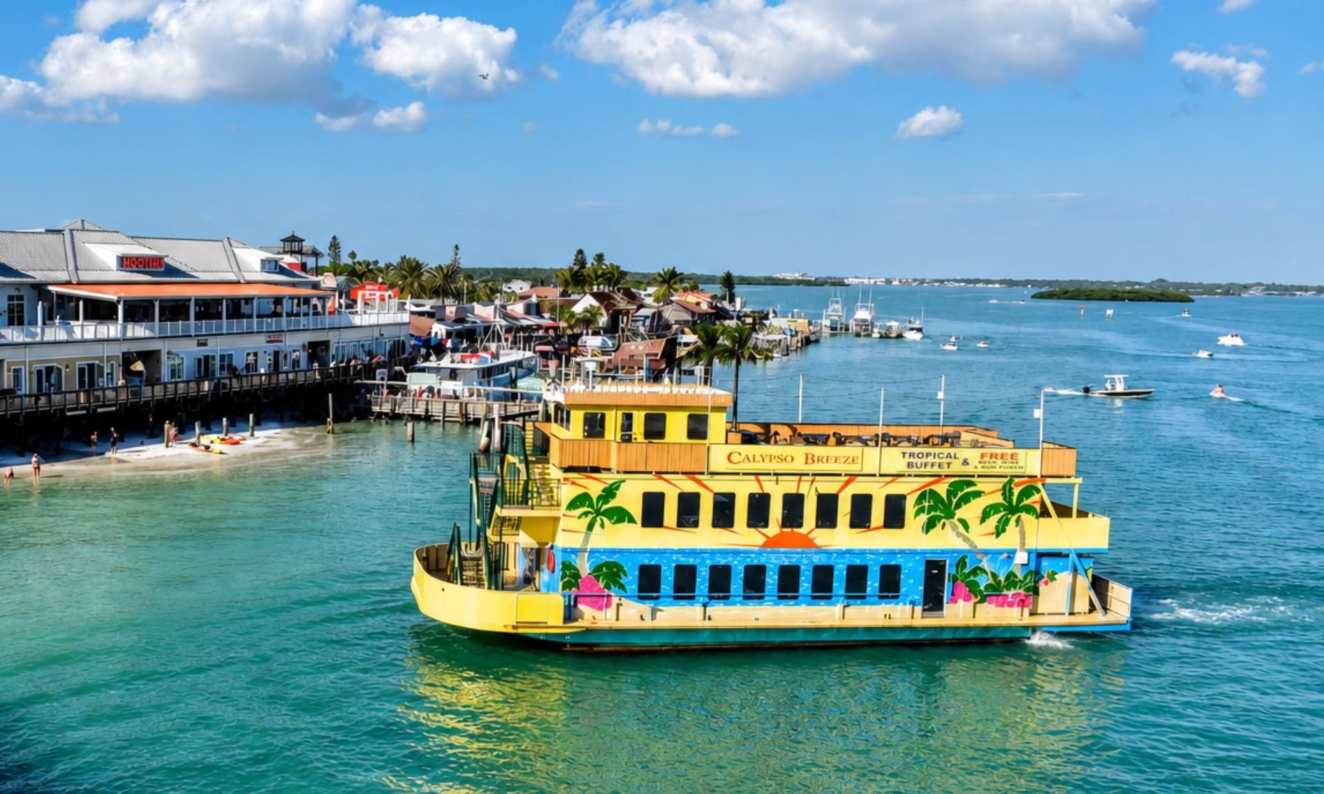 Madeira Beach: Calypso-Breeze-Kreuzfahrt mit Buffet