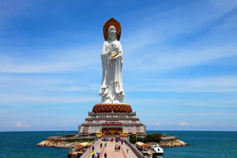 Sanya: Nanshan Temple and Xiaodongtian Day Trip with Lunch