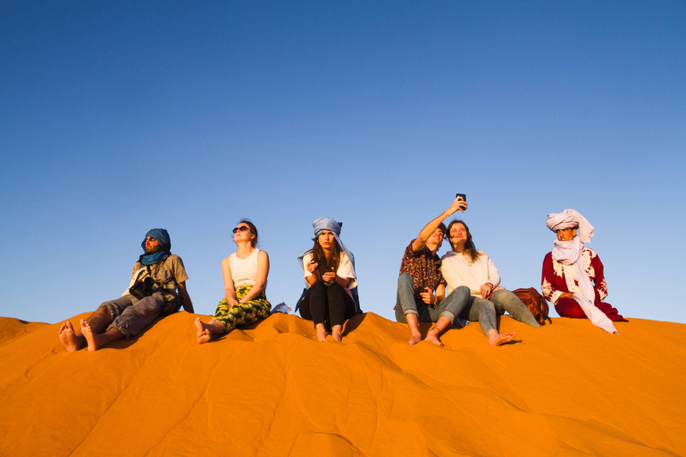 From Marrakech: 4-Day Desert Tour with 2 Nights in Merzouga STANDARD DESERT CAMP
