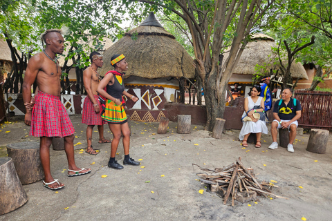 Safari at Lion and Rhino Park / Lesedi Culture Village