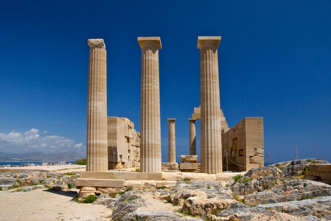 Rhodes : Visite en bus de Lindos avec temps libre pour explorer la région