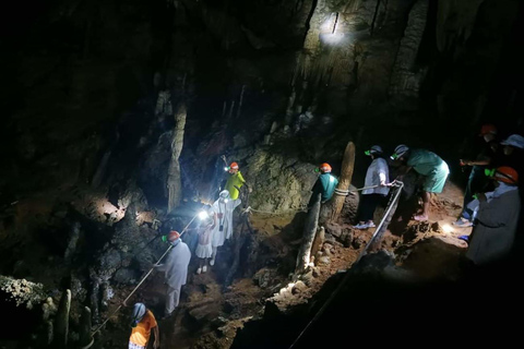 Krabi: Verken Tham Khlang Grot en Blue Lagoon Avontuur