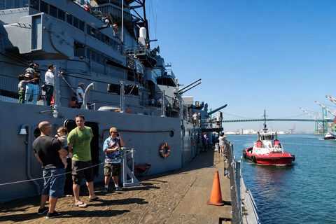 Los Angeles: Battleship Iowa Guided President's Tour
