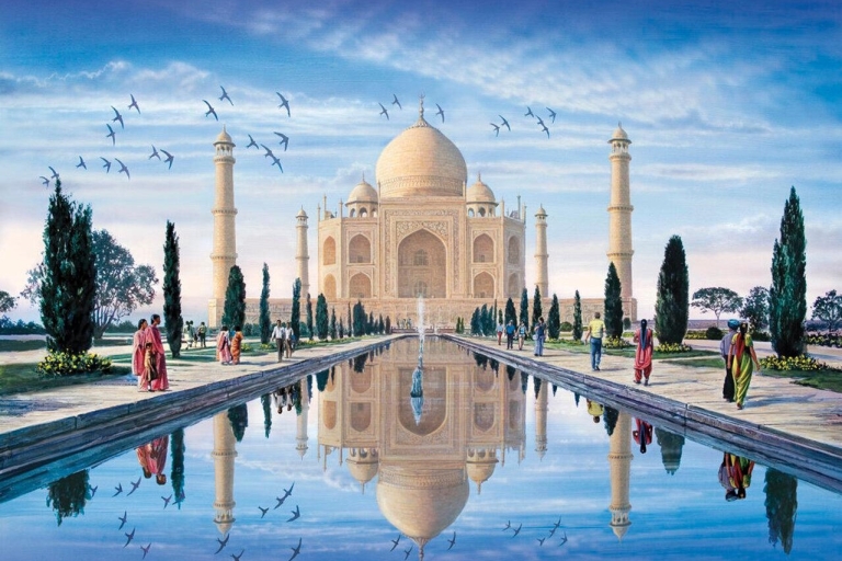 Jednodniowa wycieczka do Agry z Jaipur z Taj Mahal i Czerwonym Fortem