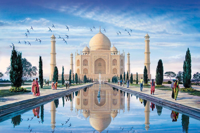 Jednodniowa wycieczka do Agry z Jaipur z Taj Mahal i Czerwonym Fortem