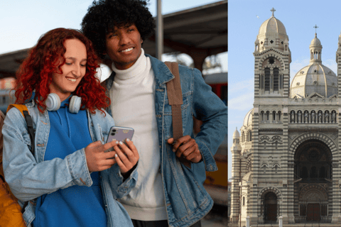 Marsella: tour a pie Notre-Dame-de-la-Garde/ Roucas Blanc