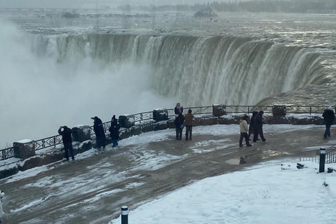 Excursão às maravilhas do inverno das Cataratas do Niágara!