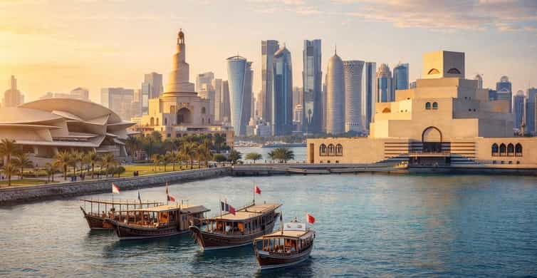 Doha: Traditional Wooden Dhow Cruise with Dinner /Arabic Tea photo 2