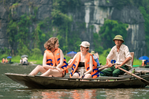 Hanoi: Luksusowa 2-dniowa wycieczka do Ninh Binh z hotelem/bungalowem